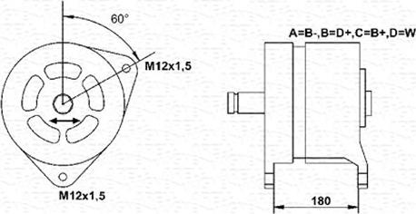 Magneti Marelli 943356258010 - Генератор vvparts.bg