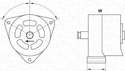 Magneti Marelli 943356225010 - Генератор vvparts.bg