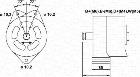 Magneti Marelli 943357257010 - Генератор vvparts.bg