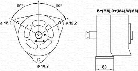 Magneti Marelli 943357716010 - Генератор vvparts.bg