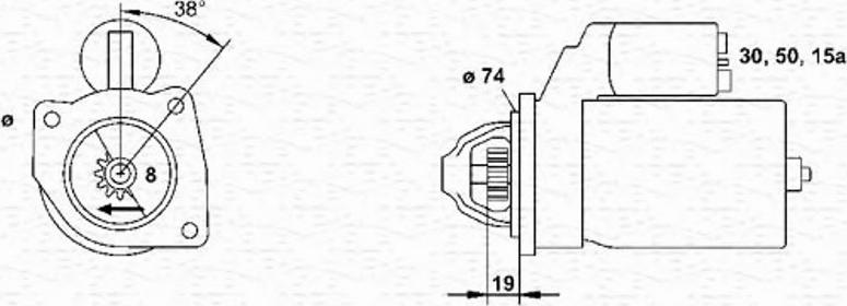 Magneti Marelli 943241012010 - Стартер vvparts.bg