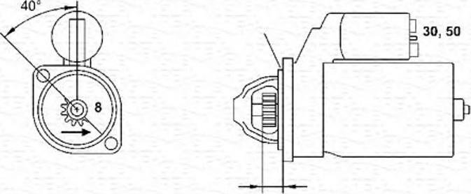 Magneti Marelli 943241143010 - Стартер vvparts.bg