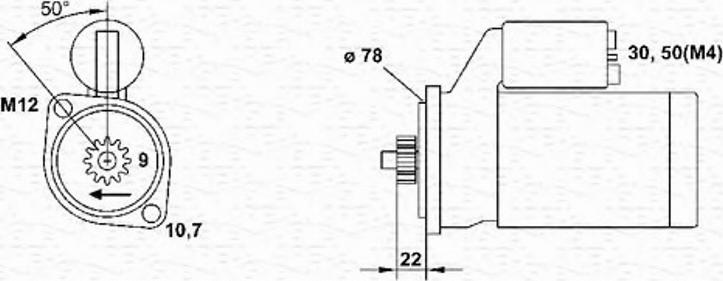 Magneti Marelli 943241142010 - Стартер vvparts.bg