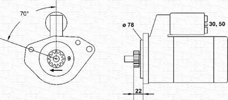 Magneti Marelli 943254002010 - Стартер vvparts.bg