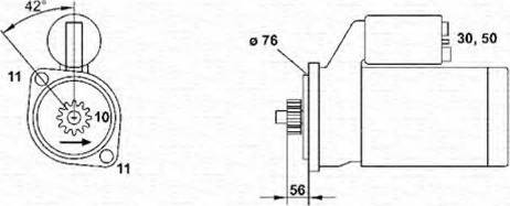 Magneti Marelli 943251434010 - Стартер vvparts.bg