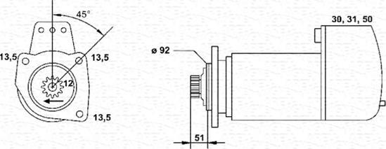 Magneti Marelli 943251569010 - Стартер vvparts.bg