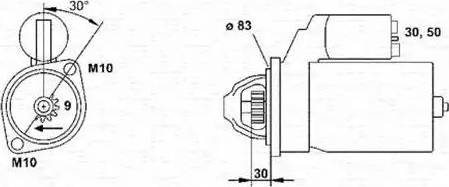 Magneti Marelli 943251694010 - Стартер vvparts.bg