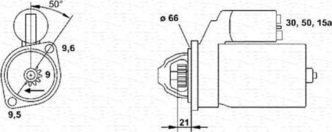 Magneti Marelli 943251895010 - Стартер vvparts.bg