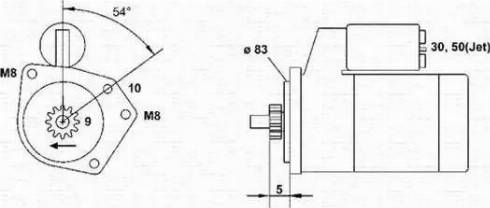 Magneti Marelli 943251340010 - Стартер vvparts.bg