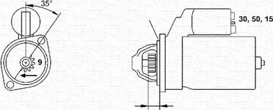 Magneti Marelli 943251220010 - Стартер vvparts.bg