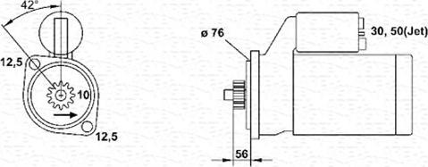 Magneti Marelli 943253108010 - Стартер vvparts.bg