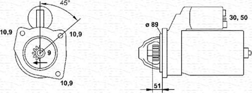 Magneti Marelli 943252232010 - Стартер vvparts.bg