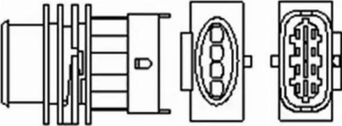 Magneti Marelli 466016355017 - Ламбда-сонда vvparts.bg