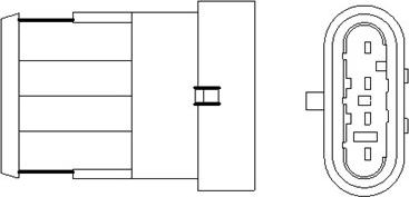 Magneti Marelli 466016355174 - Ламбда-сонда vvparts.bg