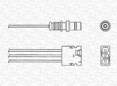 Magneti Marelli 460000160010 - Ламбда-сонда vvparts.bg