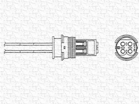 Magneti Marelli 460002144110 - Ламбда-сонда vvparts.bg