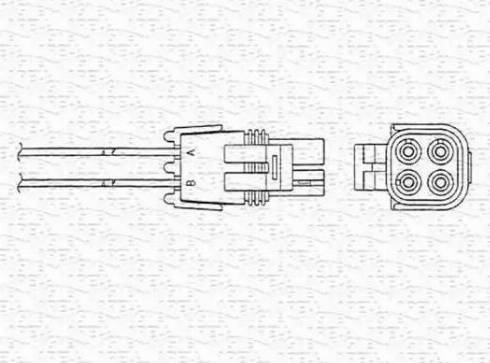 Magneti Marelli 460000282010 - Ламбда-сонда vvparts.bg