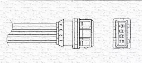 Magneti Marelli 460001948010 - Ламбда-сонда vvparts.bg