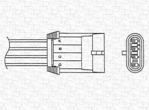 Magneti Marelli 460001938010 - Ламбда-сонда vvparts.bg