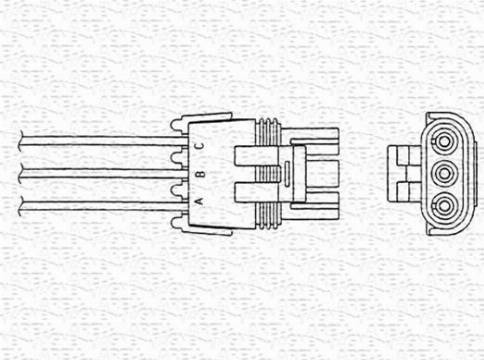 Magneti Marelli 460001861010 - Ламбда-сонда vvparts.bg