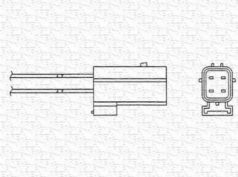 Magneti Marelli 460001834010 - Ламбда-сонда vvparts.bg