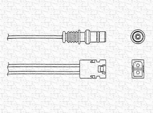 Magneti Marelli 460001837010 - Ламбда-сонда vvparts.bg