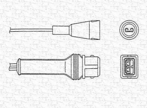 Magneti Marelli 460001855010 - Ламбда-сонда vvparts.bg