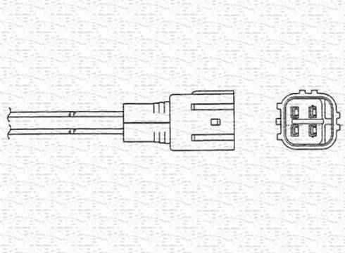 Magneti Marelli 460002143310 - Ламбда-сонда vvparts.bg