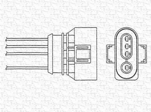 Magneti Marelli 460002139010 - Ламбда-сонда vvparts.bg