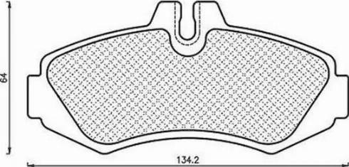 Magneti Marelli 430216171094 - Комплект спирачно феродо, дискови спирачки vvparts.bg