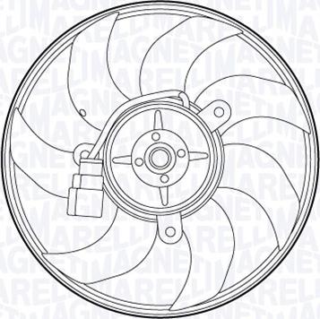 Magneti Marelli 069422558010 - Вентилатор, охлаждане на двигателя vvparts.bg