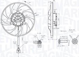 Magneti Marelli 069422890010 - Вентилатор, охлаждане на двигателя vvparts.bg