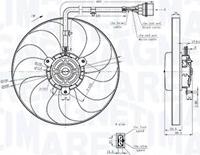 Magneti Marelli 069422847010 - Вентилатор, охлаждане на двигателя vvparts.bg