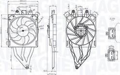 Magneti Marelli 069422854010 - Вентилатор, охлаждане на двигателя vvparts.bg