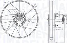 Magneti Marelli 069422885010 - Вентилатор, охлаждане на двигателя vvparts.bg