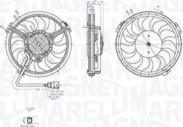 Magneti Marelli 069422880010 - Вентилатор, охлаждане на двигателя vvparts.bg