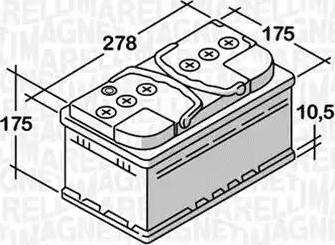 Magneti Marelli 068071068030 - Стартов акумулатор vvparts.bg