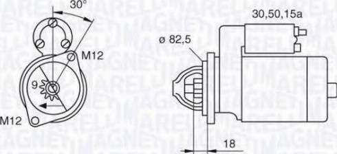 Magneti Marelli 063521070680 - Стартер vvparts.bg