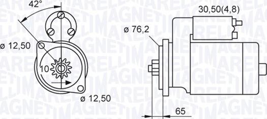 Magneti Marelli 063521230140 - Стартер vvparts.bg