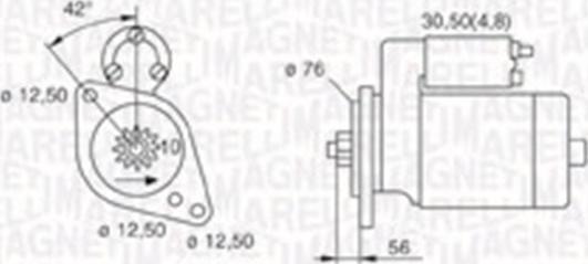 Magneti Marelli 063521230120 - Стартер vvparts.bg