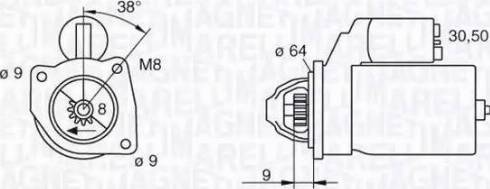 Magneti Marelli 063102018010 - Стартер vvparts.bg