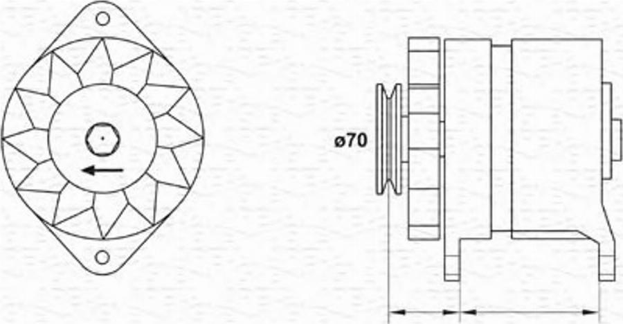 Magneti Marelli 063321087010 - Генератор vvparts.bg