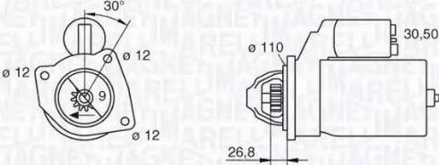 Magneti Marelli 063217148010 - Стартер vvparts.bg