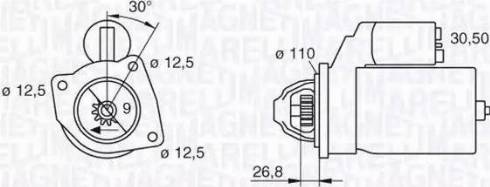 Magneti Marelli 063216741010 - Стартер vvparts.bg