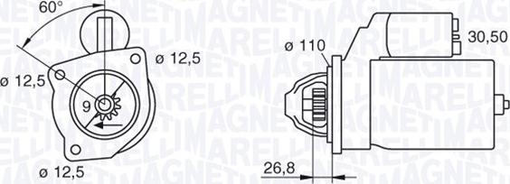 Magneti Marelli 063216731010 - Стартер vvparts.bg