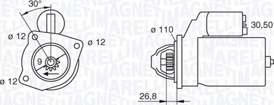 Magneti Marelli 063217154010 - Стартер vvparts.bg