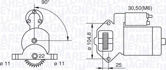 Magneti Marelli 063280032010 - Стартер vvparts.bg