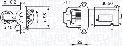 Magneti Marelli 063280027010 - Стартер vvparts.bg