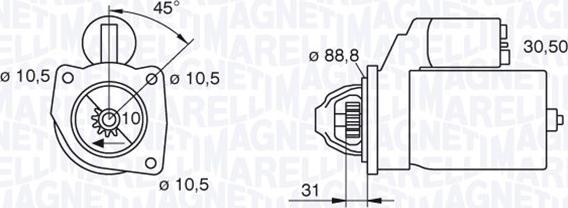 Magneti Marelli 063227486010 - Стартер vvparts.bg