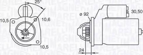 Magneti Marelli 063227501010 - Стартер vvparts.bg